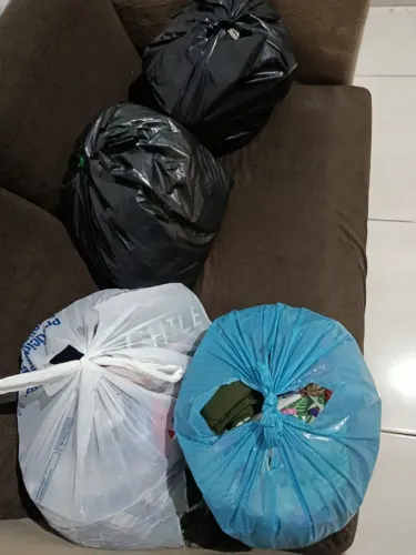 Roupas para doação