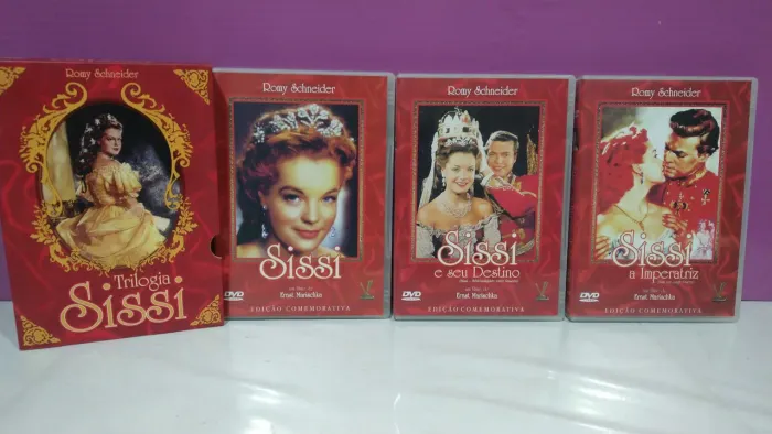 Dvds Trilogia Sissi originais