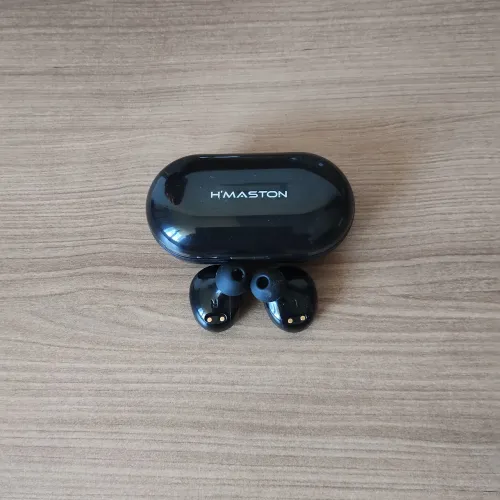 Fones de ouvido bluetooth sem cabo e sem fonte