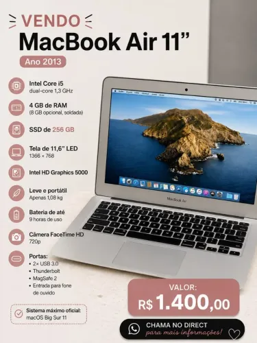 macbook air 11 2014
