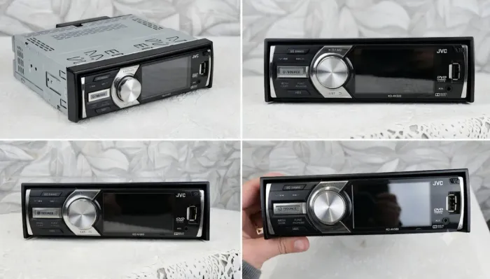 RÁDIO AUTOMOTIVO JVC KD-AV300 - QUALIDADE, POTÊNCIA E MULTIMÍDIA