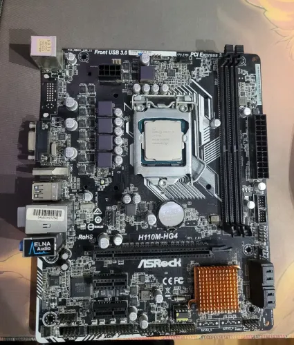Kit H110M-HG4 + i7 7700 com cooler
