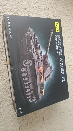 Tanque blindado alemão Panzer LEGO 1:28 escala NOVO NA CAIXA 