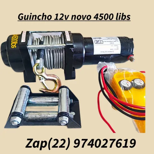 Guincho novo na cx  12volts