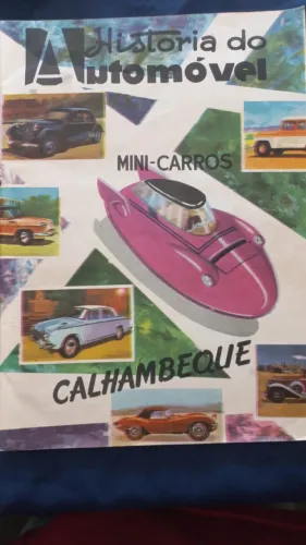 História do Automovel - Album de Figurinhas 0 1960