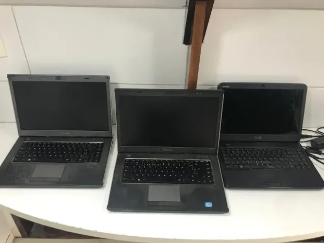 Lote de 3 notebooks usados