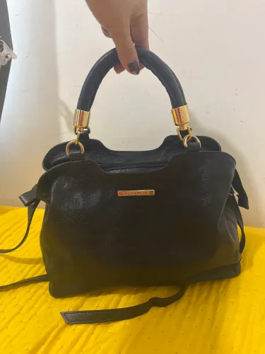 Bolsa de couro legítimo 