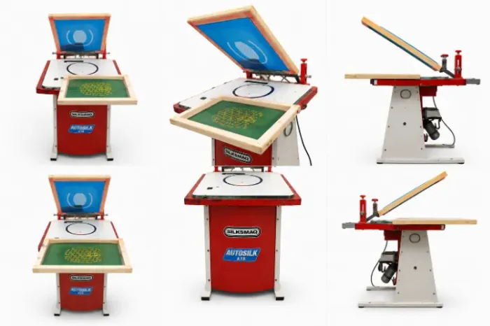 Máquina de serigrafia profissional Silksmaq Autosilk A.T.S.