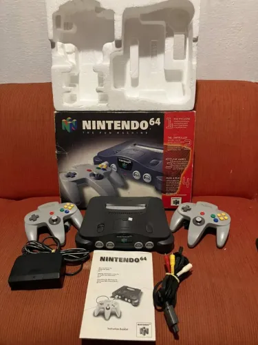 Nintendo 64 Com Caixa Todo Original