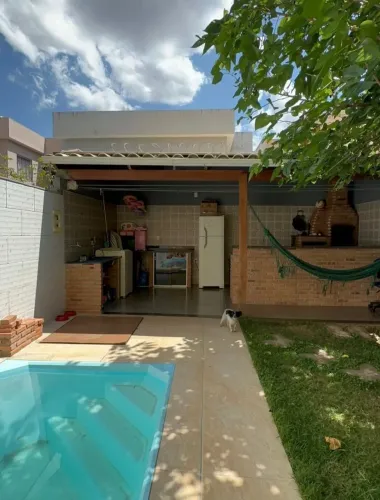 NOVA DESCOBERTA | CASA MOBILIADA C/ PISCINA - ACEITA FINANCIAMENTO!