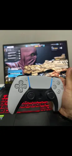 Controle de PlayStation DualSense sem fio Branco - Seminovo