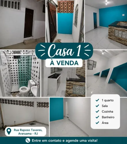 Oportunidade única DUAS CASAS EM ARARUAMA POR APENAS R$150.000