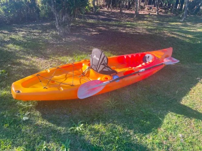 Caiaque Brudden Hunter Fishing com banco e remo