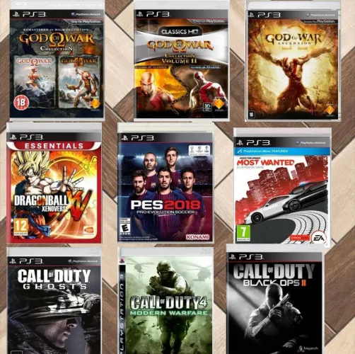 Jogos de ps3  apartir de 15  . (ps4 /ps5 )