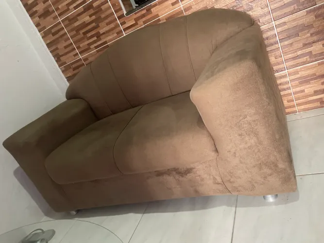 Sofá usado é um estado impecável 