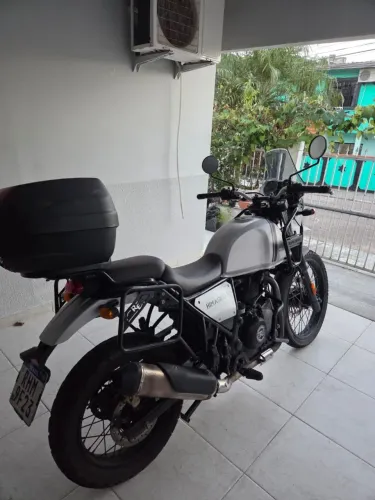 Royal enfield 411cc 2022 prata