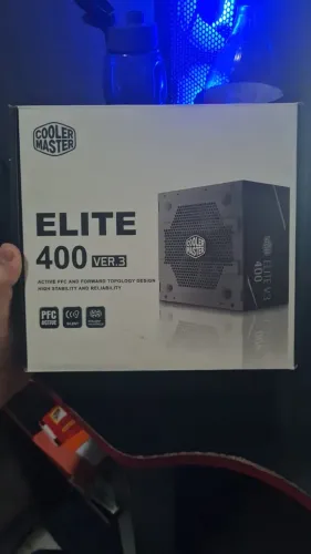Fonte Cooler Master Elite 400 v3, 400W, Preta, MPW-4001-ACAAN1-US