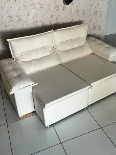 SOFA RETRÁTIL E RECLINÁVEL CONFORTO PREMIUM