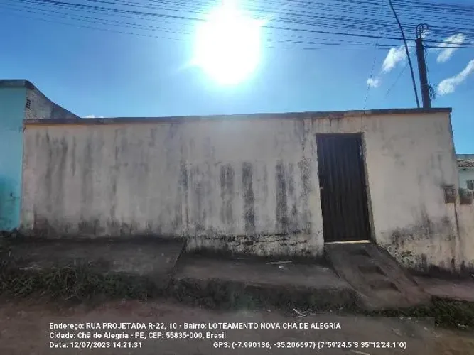 Condição facilitada Casa no Lot Nova Cha de Aleg, Cha de Alegria - PE, Nº 10, 2 quartos,