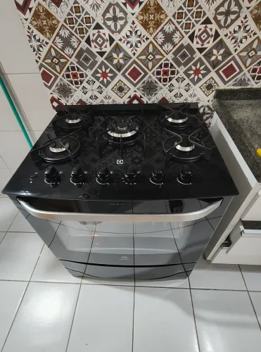 Fogão Eletrolux 5 Bocas vidro temperado