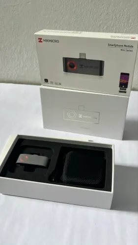 Câmera Termográfica para Celular Hikmicro Mini1 USB-C - Nova, Lacrada, com NF