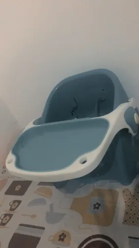 Cadeirinha refeição infantil adaptável com bandeja removível 