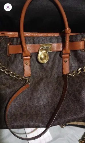Conjunto de bolsa mais carteira Michael Kors