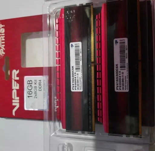Memoria Ram Ddr4 Patriot Viper 16gb Kit 2x 8gb 3000mhz S/rgb