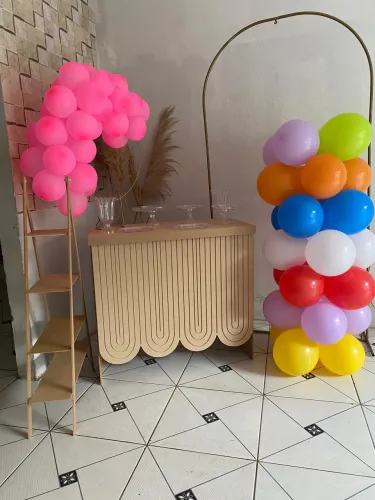 Kit festa a venda com 38 peças 