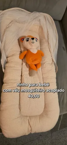 Ninho bebê/ cadeirinha descanso / roupas infantis