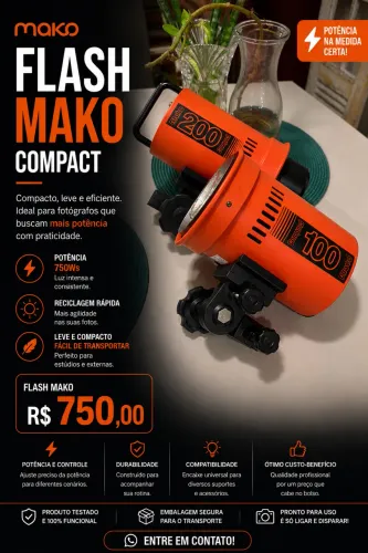 Flash Mako, um de 100 e outro de 200