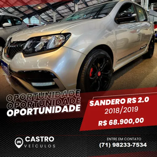 Renault Sandero RS Racing Spirit Flex 2.0 16V 5P 2019