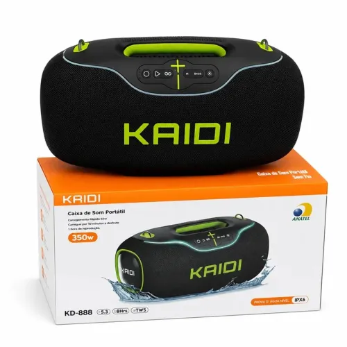 Caixa de som 350w KAIDI KD-888