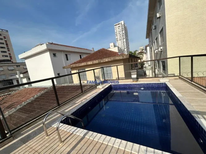 Vender alugar sobrado 3 quartos suíte piscina 2 vagas Embaré Santos