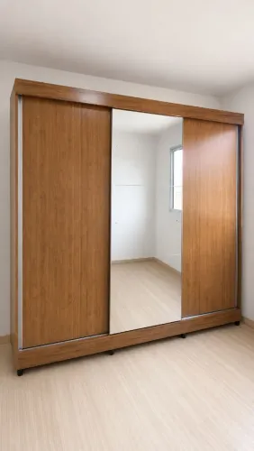 Guarda roupa Michigan Castanho MDF