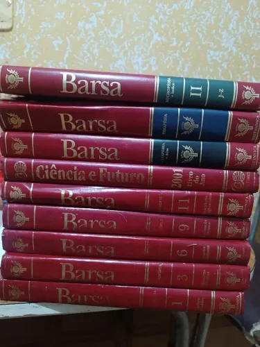 Barsa volume diversos. R$50 cada ou R$400 o kit