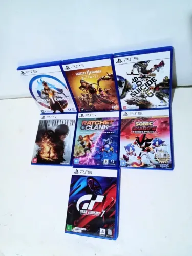 Jogos PS5 (Valores na Descrição) Aceita cartão - Entrega.