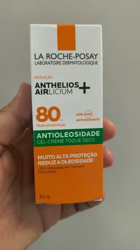 PROTETOR SOLAR FPS 80 ANTIOLIOSIDADE, GEL CREME TOQUE SECO LA ROCHE-POSAY