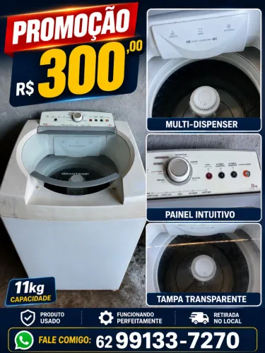 Máquina de lavar 11 kilos
