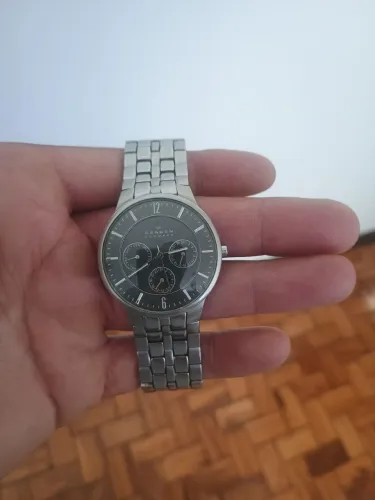 Relógio skagen denmark aceito oferta Passo cartão de crédito 