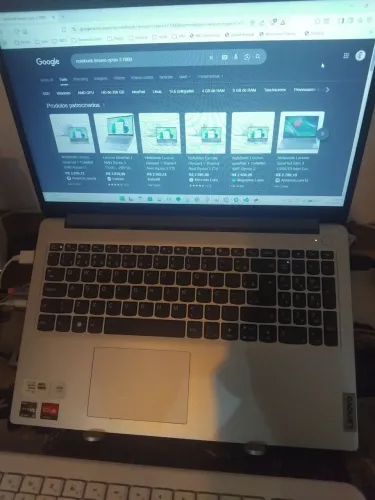 Notebook Lenovo ideapad AMD ryzen 3 7000 256gb ssd