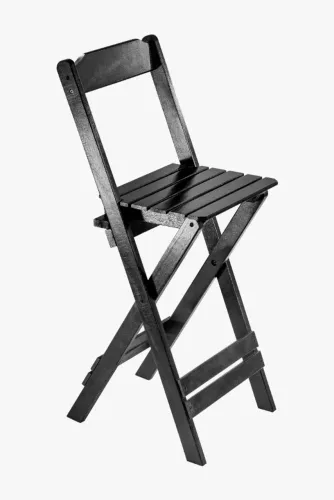 7803 - CADEIRA BISTRO PRETA / MARCA: MAPLAN