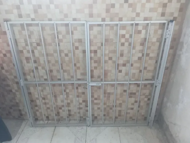 Portão de aluminio