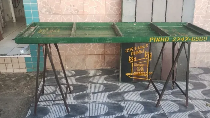 bancada para feira ou hortifruti ou mercado