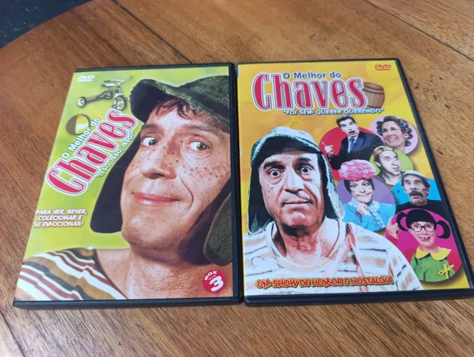 DVDs O MELHOR DO CHAVES: ISSO, ISSO, ISSO! E FOI SEM QUERER QUERENDO! HUMOR E NOSTALGIA