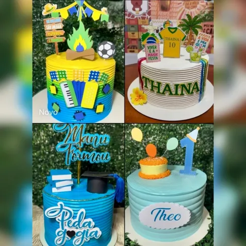 Bolo de Aniversário Personalizado