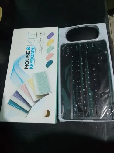 Kit teclado e mouse wireless
