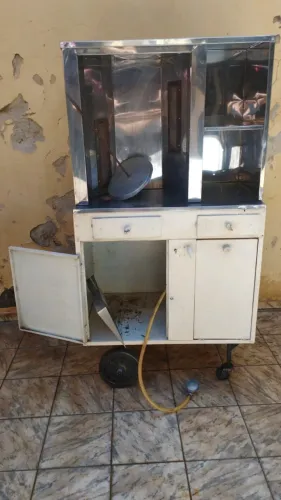 Carrinho de churrasco grego 