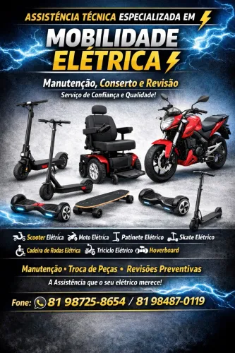 Conserto de Bicicleta elétrica 