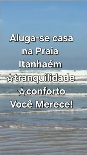 Aluga-se Casa Praia Itanhaém para Temporada ou Estadias Longas